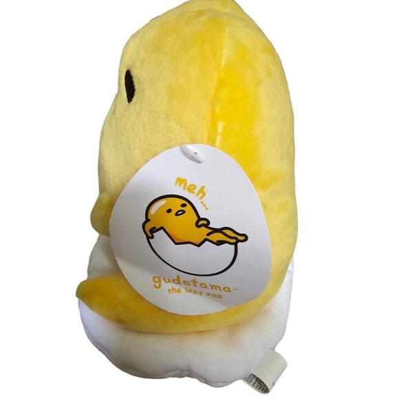 Gudetama The Lazy Egg Sitting Plush Sanrio Stuffed Animal Toy Cute Kawaii 7" Toy - Picture 5 of 11